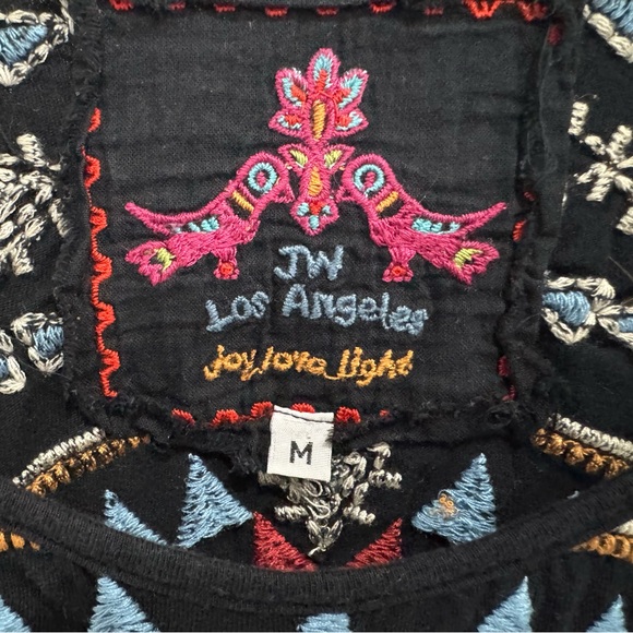 Johnny Was Embroidered Size Medium Blouse - Picture 3 of 3